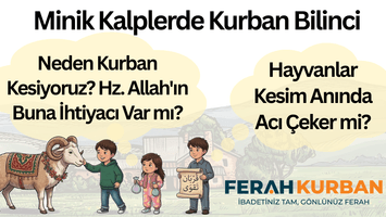 Minik Kalplerde Kurban Bilinci: Çocuklarımıza Kurban Bayramı’nı Nasıl Anlatmalıyız?