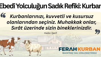 Ebedî Yolculuğun Sadık Refiki: Kurban