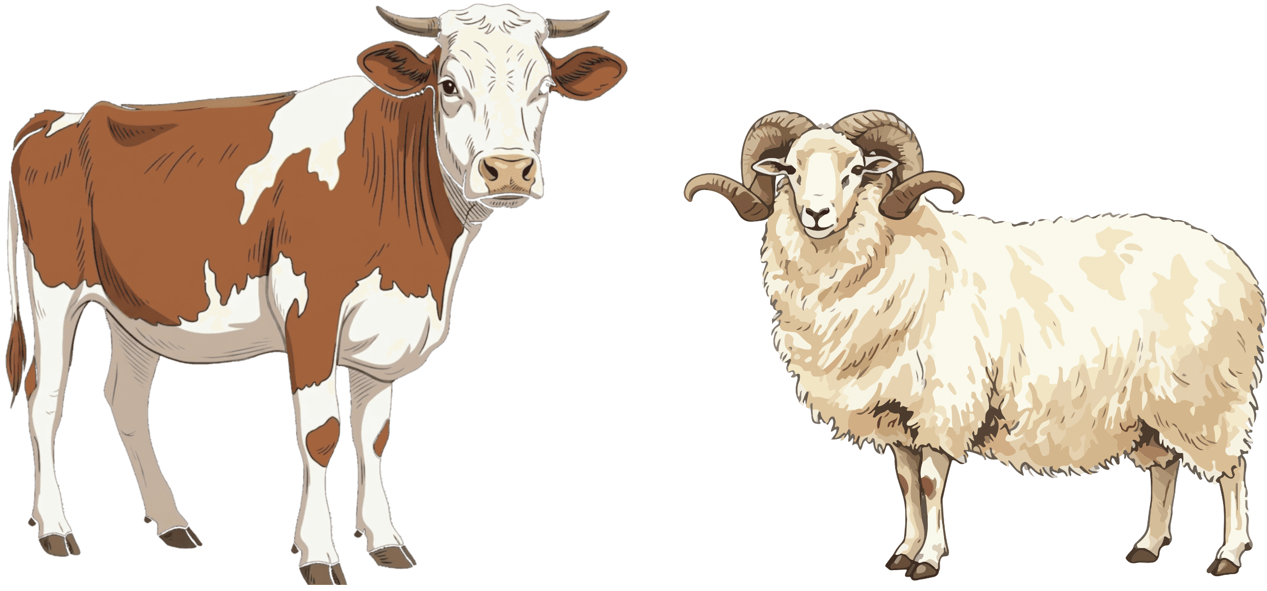 Ferah Kurban - Büyükbaş ve küçükbaş kurbanlık hayvanlar